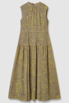 【アナイ/ANAYI】のシティスケーププリントマキシ ワンピース カーキ|ID: prp329100004565349 ipo3291000000035332717