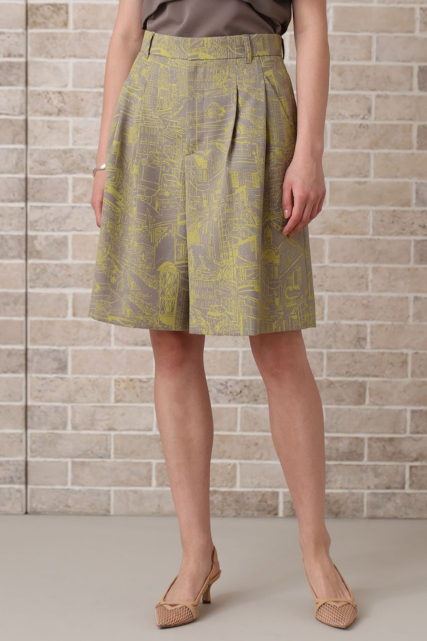 【アナイ/ANAYI】のシティスケーププリントハーフパンツ 人気、トレンドファッション・服の通販 founy(ファニー) ファッション Fashion レディースファッション Fashion for Women パンツ Pants & Trousers ショートパンツ・ハーフパンツ High-Waisted & Relaxed Shorts ショート Short, Short Length シンプル Simple, Minimal ジャケット Jacket, Outerwear スラックス Slacks, Dress Pants バランス Balance, Style Balance プリント Print, Printed Pattern モダン Modern, Contemporary モノトーン Monotone, Black and White リラックス Relax, Relaxed Fit 夏 Summer other-6|ID: prp329100004565351 ipo3291000000035479719