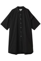 【ミディウミソリッド/MIDIUMISOLID】のtuck shoulder wide shirt.S シャツ black|ID: prp329100004565353 ipo3291000000032286621