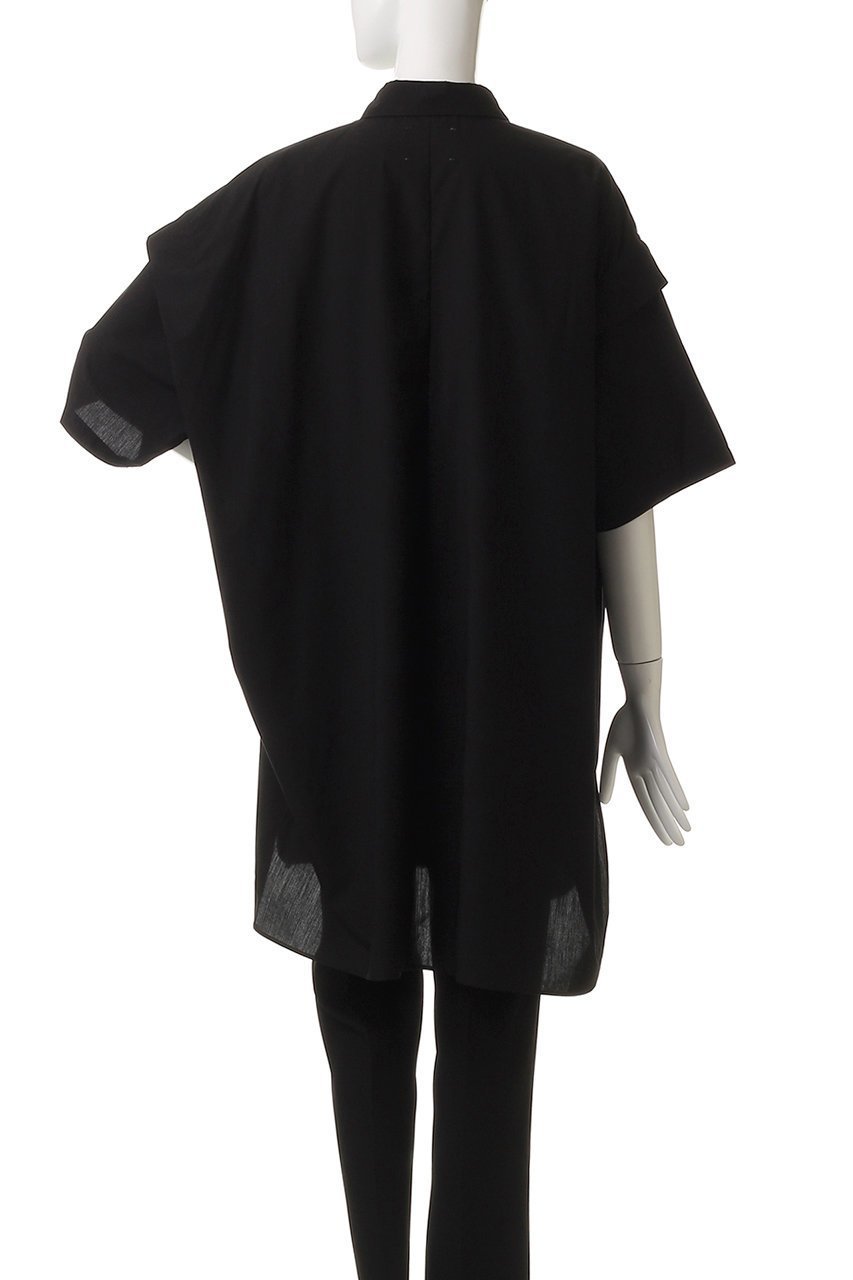 【ミディウミソリッド/MIDIUMISOLID】のtuck shoulder wide shirt.S シャツ 人気、トレンドファッション・服の通販 founy(ファニー) 　ファッション　Fashion　レディースファッション　WOMEN　トップス・カットソー　Tops/Tshirt　シャツ/ブラウス　Shirts/Blouses　おすすめ　Recommend　ショルダー　Shoulder　ショート　Short　スリーブ　Sleeve　ビッグ　Big　夏　Summer　NEW・新作・新着・新入荷　New Arrivals　春　Spring　S/S・春夏　Ss・Spring/Summer　羽織　Haori　other-4|ID: prp329100004565353 ipo3291000000032286625
