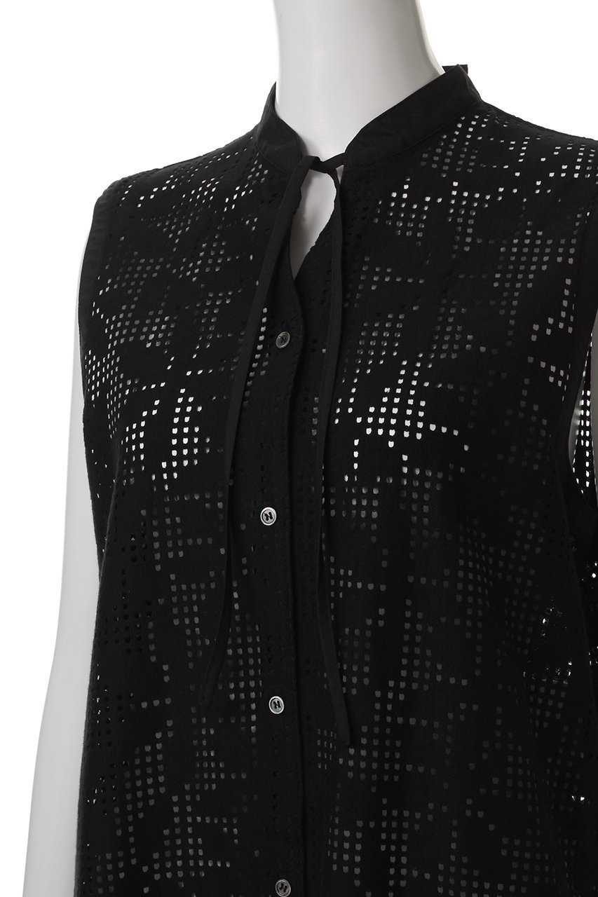 【ミディウミソリッド/MIDIUMISOLID】のlace n/slv shirt OP ワンピース 人気、トレンドファッション・服の通販 founy(ファニー) 　ファッション　Fashion　レディースファッション　WOMEN　ワンピース　Dress　チュニック　Tunic　チュニック　Tunic　パーティ　Party　フェミニン　Feminine　リュクス　Luxe　レース　Race　ロング　Long　NEW・新作・新着・新入荷　New Arrivals　other-5|ID: prp329100004565355 ipo3291000000032286638