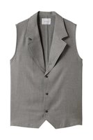 【ミディウミソリッド/MIDIUMISOLID】のtailored gilet.M ジレ 人気、トレンドファッション・服の通販 founy(ファニー) ファッション Fashion レディースファッション WOMEN アウター Coat Outerwear ジャケット Jackets おすすめ Recommend ジャケット Jacket スタイリッシュ Stylish ベスト Vest 夏 Summer NEW・新作・新着・新入荷 New Arrivals 春 Spring S/S・春夏 Ss・Spring/Summer |ID:prp329100004565356