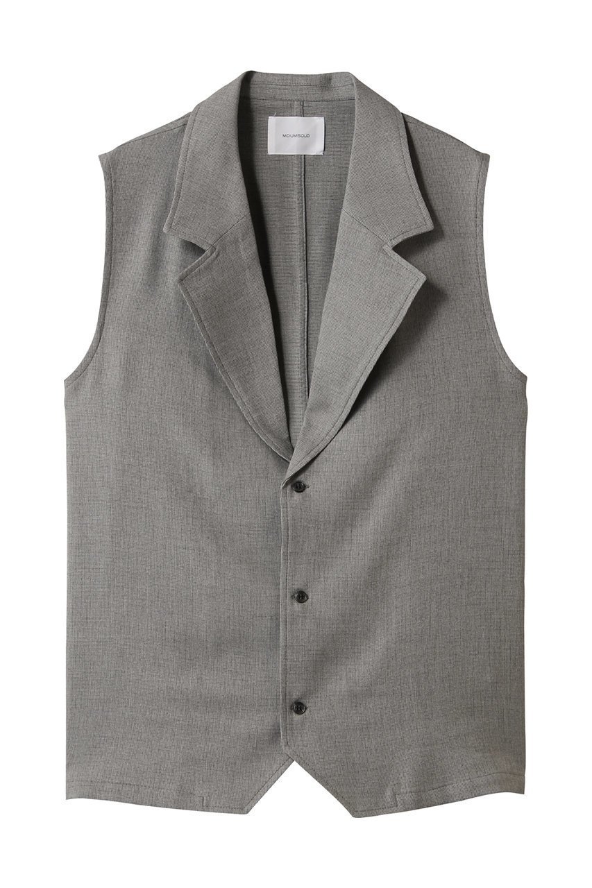 【ミディウミソリッド/MIDIUMISOLID】のtailored gilet.M ジレ 人気、トレンドファッション・服の通販 founy(ファニー) 　ファッション　Fashion　レディースファッション　WOMEN　アウター　Coat Outerwear　ジャケット　Jackets　おすすめ　Recommend　ジャケット　Jacket　スタイリッシュ　Stylish　ベスト　Vest　夏　Summer　NEW・新作・新着・新入荷　New Arrivals　春　Spring　S/S・春夏　Ss・Spring/Summer　 other-1|ID: prp329100004565356 ipo3291000000032286639