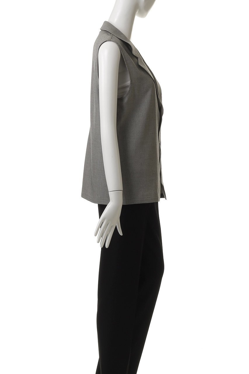 【ミディウミソリッド/MIDIUMISOLID】のtailored gilet.M ジレ 人気、トレンドファッション・服の通販 founy(ファニー) 　ファッション　Fashion　レディースファッション　WOMEN　アウター　Coat Outerwear　ジャケット　Jackets　おすすめ　Recommend　ジャケット　Jacket　スタイリッシュ　Stylish　ベスト　Vest　夏　Summer　NEW・新作・新着・新入荷　New Arrivals　春　Spring　S/S・春夏　Ss・Spring/Summer　other-3|ID: prp329100004565356 ipo3291000000032286644