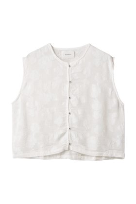 【ミディウミソリッド/MIDIUMISOLID】 cut jaquard lace vest.S ベスト人気、トレンドファッション・服の通販 founy(ファニー) ファッション Fashion レディースファッション WOMEN アウター Coat Outerwear ジャケット Jackets キュプラ Cupra コンパクト Compact ジャケット Jacket ファブリック Fabric フォルム Form ベスト Vest ボトム Bottom リュクス Luxe レース Race NEW・新作・新着・新入荷 New Arrivals |ID:prp329100004565357