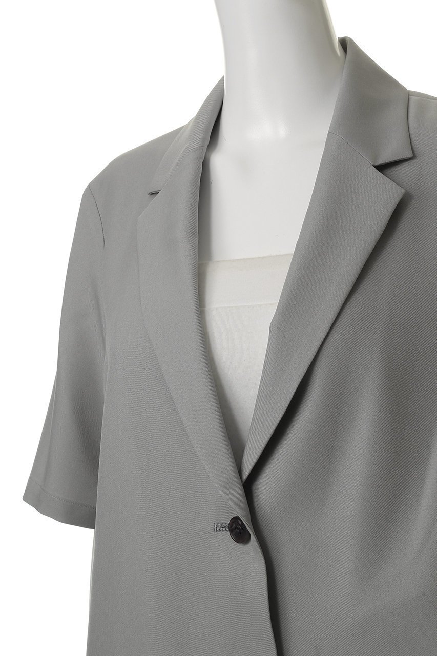 【ミディウミソリッド/MIDIUMISOLID】のh/slv tailored JK.M ジャケット 人気、トレンドファッション・服の通販 founy(ファニー) 　ファッション　Fashion　レディースファッション　Fashion for Women　アウター　Coat / Outerwear Collection　レディースジャケット・軽アウター　Jackets　ジャケット　Jacket, Outerwear　スラックス　Slacks, Dress Pants　デニム　Denim, Jeans Material　フォルム　Silhouette, Form　夏　Summer　春　Spring　S/S・春夏　SS, Spring/Summer, Warm Season　other-5|ID: prp329100004565361 ipo3291000000032812409