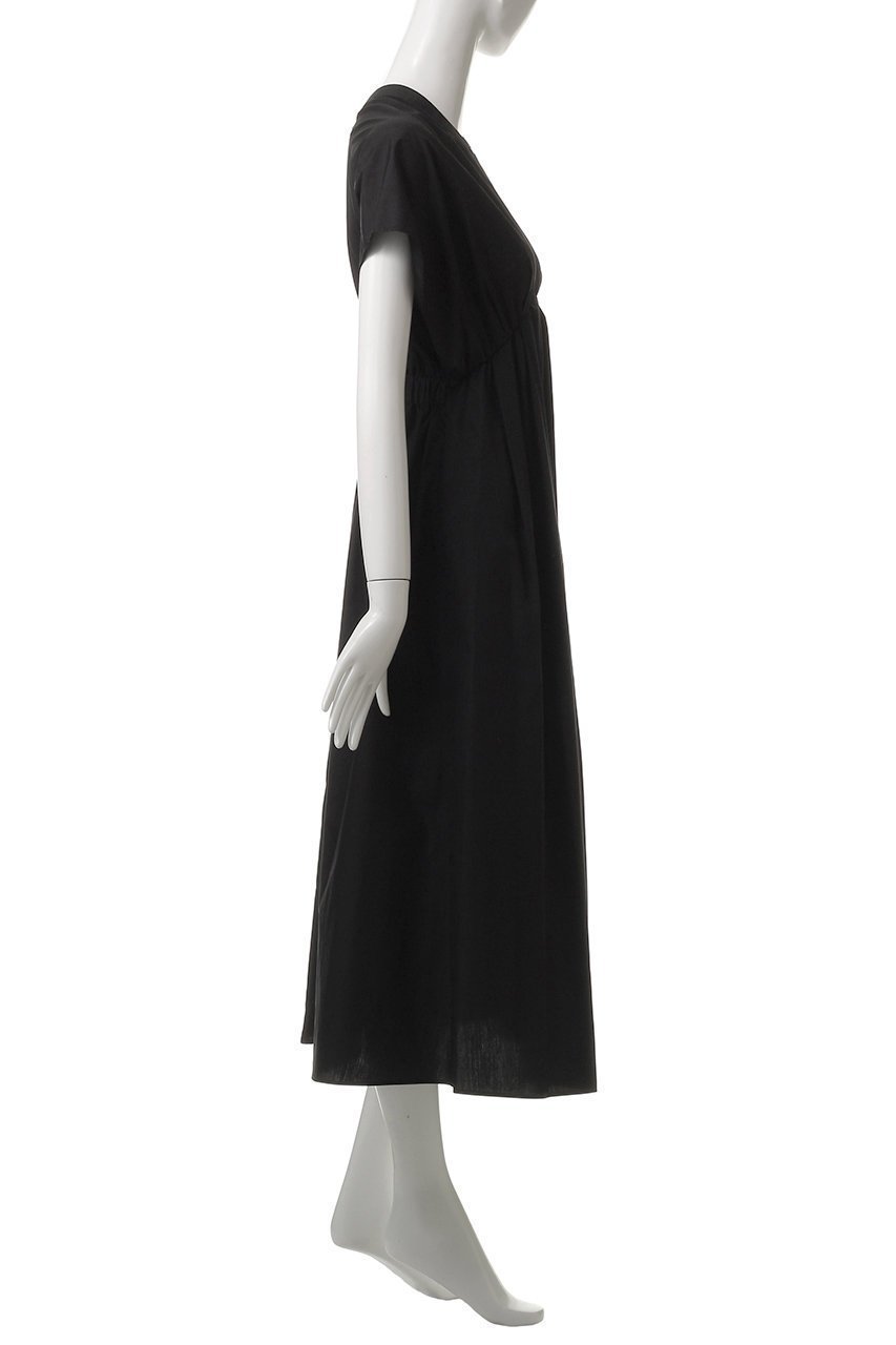 【ミディウミソリッド/MIDIUMISOLID】のfit & flared OP.S ワンピース 人気、トレンドファッション・服の通販 founy(ファニー) 　ファッション　Fashion　レディースファッション　Fashion for Women　ワンピース　Dresses　チュニック　Tunic Tops & Dresses　おすすめ　Recommended / Our Picks　オケージョン　Occasion Wear　ギャザー　Gathered, Ruffled　スリーブ　Sleeve, Long Sleeve / Short Sleeve　チュニック　Tunic, Long Top　ファブリック　Fabric, Textile　フィット　Fit, Slim Fit　フレア　Flare, Flared　ロング　Long, Long-Length　other-3|ID: prp329100004565363 ipo3291000000032785445