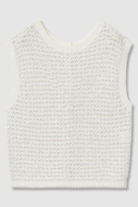【アナイ/ANAYI】 シークインペーパーヤーン プルオーバー人気、トレンドファッション・服の通販 founy(ファニー) ファッション Fashion レディースファッション WOMEN トップス・カットソー Tops/Tshirt ニット Knit Tops プルオーバー Pullover おすすめ Recommend コンパクト Compact スパンコール Sequins ベスト Vest エレガント 上品 Elegant NEW・新作・新着・新入荷 New Arrivals |ID:prp329100004565366