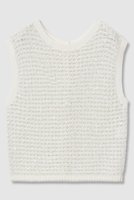 【アナイ/ANAYI】のシークインペーパーヤーン プルオーバー 人気、トレンドファッション・服の通販 founy(ファニー) ファッション Fashion レディースファッション WOMEN トップス・カットソー Tops/Tshirt ニット Knit Tops プルオーバー Pullover おすすめ Recommend コンパクト Compact スパンコール Sequins ベスト Vest エレガント 上品 Elegant NEW・新作・新着・新入荷 New Arrivals |ID:prp329100004565366