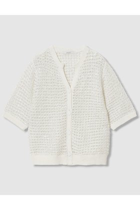 【アナイ/ANAYI】 シークインペーパーヤーン カーディガン人気、トレンドファッション・服の通販 founy(ファニー) ファッション Fashion レディースファッション WOMEN トップス・カットソー Tops/Tshirt ニット Knit Tops カーディガン Cardigans カーディガン Cardigan コンパクト Compact スパンコール Sequins バランス Balance エレガント 上品 Elegant 半袖 Short Sleeve NEW・新作・新着・新入荷 New Arrivals |ID:prp329100004565368
