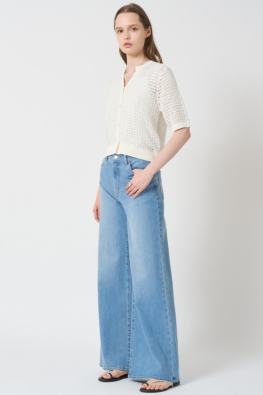 【アナイ/ANAYI】のシークインペーパーヤーン カーディガン 人気、トレンドファッション・服の通販 founy(ファニー) ファッション Fashion レディースファッション Fashion for Women トップス・カットソー Cut & Sew Tops ニット Knit Tops & Sweaters カーディガン・羽織り Layered Style Cardigans カーディガン Cardigan, Knitwear コンパクト Compact, Small Size スパンコール Sequins, Sequin Embellishment バランス Balance, Style Balance エレガント 上品 Elegant 半袖 Short Sleeve, Half Sleeve other-4|ID: prp329100004565368 ipo3291000000035486009