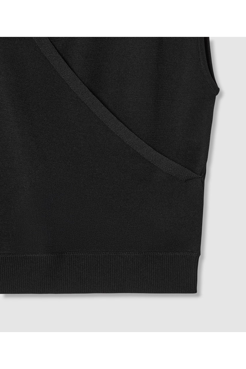 【アナイ/ANAYI】のアシメカシュクールプルオーバー 人気、トレンドファッション・服の通販 founy(ファニー) 　ファッション　Fashion　レディースファッション　Fashion for Women　トップス・カットソー　Cut & Sew Tops　ニット　Knit Tops & Sweaters　カジュアルプルオーバー・ニットトップス　Pullovers & Knit Tops / Casual Pullovers　アシンメトリー　Asymmetrical Style　インナー　Innerwear　ジャケット　Jacket, Outerwear　スリーブ　Sleeve, Long Sleeve / Short Sleeve　ドロップ　Drop Shoulder, Dropped Style　フレンチ　French, French Style　ボトム　Bottoms, Lower Wear　エレガント 上品　Elegant　other-4|ID: prp329100004565370 ipo3291000000033706697