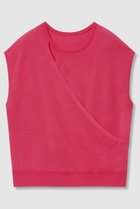 【アナイ/ANAYI】のアシメカシュクールプルオーバー ピンク|ID:prp329100004565370