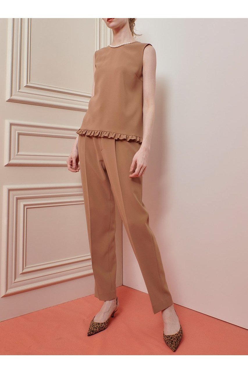【アルアバイル/allureville】の【LOULOU WILLOUGHBY】ハイバックテーパードパンツ 人気、トレンドファッション・服の通販 founy(ファニー) 　ファッション　Fashion　レディースファッション　WOMEN　パンツ　Pants　バッグ　Bag　おすすめ　Recommend　ジャケット　Jacket　セットアップ　Set Up　メンズ　Mens　定番　Standard　NEW・新作・新着・新入荷　New Arrivals　other-5|ID: prp329100004565372 ipo3291000000032286757