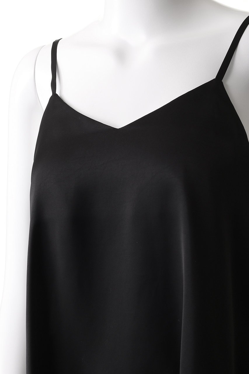 【ヒューエルミュージアム/hueLe Museum】の【STUMBLY】Flare Camisole 人気、トレンドファッション・服の通販 founy(ファニー) 　ファッション　Fashion　レディースファッション　WOMEN　トップス・カットソー　Tops/Tshirt　キャミソール / ノースリーブ　No Sleeves　シャツ/ブラウス　Shirts/Blouses　ロング / Tシャツ　T-Shirts　カットソー　Cut and Sewn　とろみ　Thickness　キャミソール　Camisole　タンク　Tank　デコルテ　Decolletage　フレア　Flare　モノトーン　Monotone　ラップ　Wrap　エレガント 上品　Elegant　other-5|ID: prp329100004565377 ipo3291000000032286812