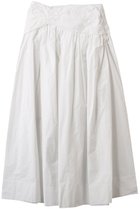 【メゾンスペシャル/MAISON SPECIAL】のVoluminous Tuck Flare Skirt/ボリューミータックフレアスカート 人気、トレンドファッション・服の通販 founy(ファニー) ファッション Fashion レディースファッション Fashion for Women スカート Skirts Aライン・フレアスカート A-Line & Flared Skirts ロングスカート Long Skirts / Maxi & Midi Skirts タフタ Taffeta, Structured Fabric フォルム Silhouette, Form フレア Flare, Flared ロング Long, Long-Length thumbnail WHT(ホワイト)|ID: prp329100004565379 ipo3291000000035056715