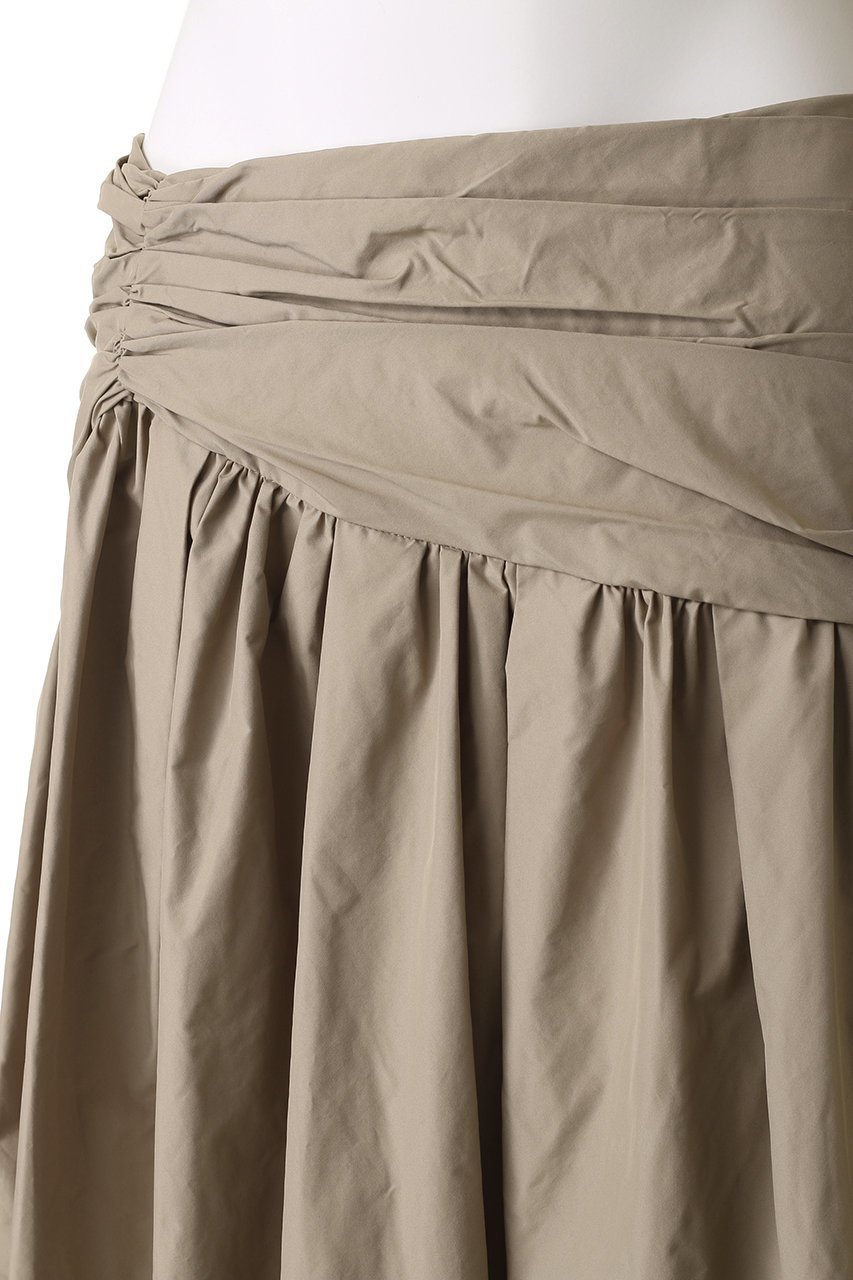 【メゾンスペシャル/MAISON SPECIAL】のVoluminous Tuck Flare Skirt/ボリューミータックフレアスカート 人気、トレンドファッション・服の通販 founy(ファニー) 　ファッション　Fashion　レディースファッション　Fashion for Women　スカート　Skirts　Aライン・フレアスカート　A-Line & Flared Skirts　ロングスカート　Long Skirts / Maxi & Midi Skirts　タフタ　Taffeta, Structured Fabric　フォルム　Silhouette, Form　フレア　Flare, Flared　ロング　Long, Long-Length　other-5|ID: prp329100004565379 ipo3291000000035056719