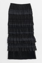 【メゾンスペシャル/MAISON SPECIAL】のTiered Frill Long Tight Skirt/ティアードフリルロングタイトスカート BLK(ブラック)|ID: prp329100004565380 ipo3291000000032286844