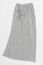 【メゾンスペシャル/MAISON SPECIAL】のRuffled Draped Maxi Skirt/フリルドレープマキシスカート L.GRY(ライトグレー)|ID: prp329100004565382 ipo3291000000032286860