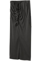 【メゾンスペシャル/MAISON SPECIAL】のRuffled Draped Maxi Skirt/フリルドレープマキシスカート C.GRY(チャコールグレー)|ID: prp329100004565382 ipo3291000000032812279