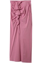 【メゾンスペシャル/MAISON SPECIAL】のRuffled Draped Maxi Skirt/フリルドレープマキシスカート PNK(ピンク)|ID: prp329100004565382 ipo3291000000032812281