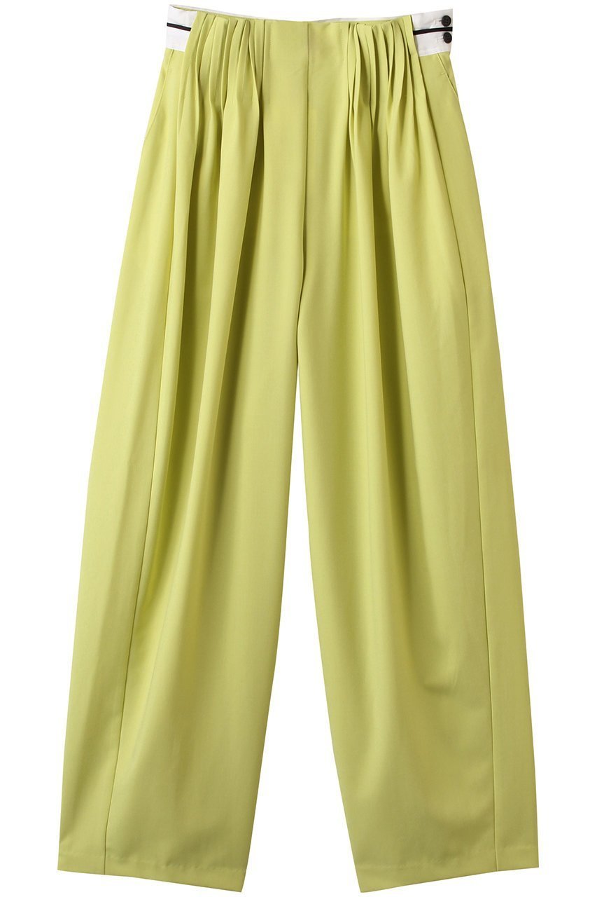 【メゾンスペシャル/MAISON SPECIAL】のPintuck Volume Pants/ピンタックボリュームパンツ インテリア・キッズ・メンズ・レディースファッション・服の通販 founy(ファニー) 　ファッション　Fashion　レディースファッション　Fashion for Women　パンツ　Pants & Trousers　ダブル　Double, Double-Breasted　トレンド　Trend, Trending Now　フィット　Fit, Slim Fit　フォルム　Silhouette, Form　フロント　Front, Front Design　リラックス　Relax, Relaxed Fit　ロング　Long, Long-Length　エレガント 上品　Elegant　LIME(ライム)|ID: prp329100004565383 ipo3291000000035975055