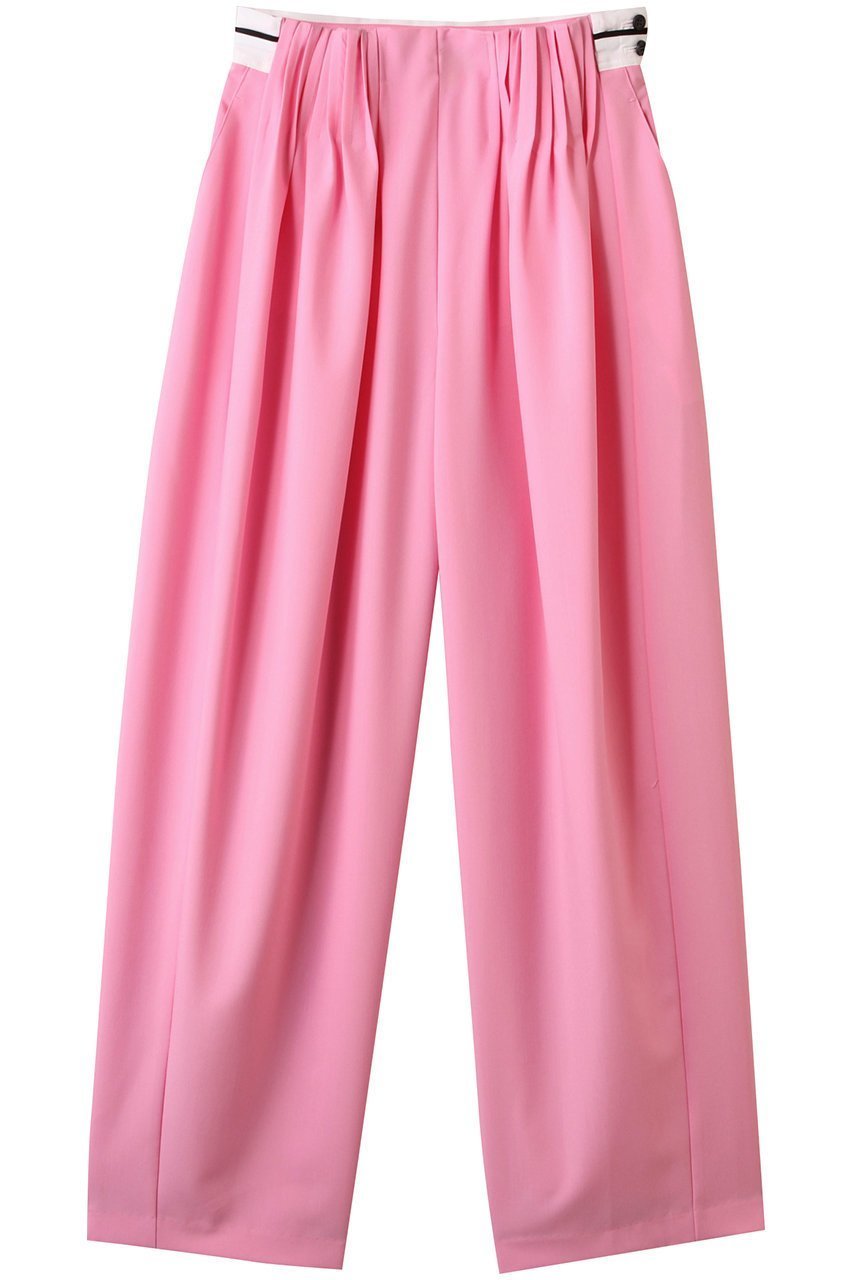【メゾンスペシャル/MAISON SPECIAL】のPintuck Volume Pants/ピンタックボリュームパンツ インテリア・キッズ・メンズ・レディースファッション・服の通販 founy(ファニー) 　ファッション　Fashion　レディースファッション　Fashion for Women　パンツ　Pants & Trousers　ダブル　Double, Double-Breasted　トレンド　Trend, Trending Now　フィット　Fit, Slim Fit　フォルム　Silhouette, Form　フロント　Front, Front Design　リラックス　Relax, Relaxed Fit　ロング　Long, Long-Length　エレガント 上品　Elegant　PNK(ピンク)|ID: prp329100004565383 ipo3291000000035975056