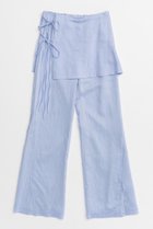 【メゾンスペシャル/MAISON SPECIAL】のSkirt Combination Sheer Pants/スカートコンビシアーパンツ BLU(ブルー)|ID: prp329100004565393 ipo3291000000032286957