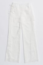 【メゾンスペシャル/MAISON SPECIAL】のSkirt Combination Sheer Pants/スカートコンビシアーパンツ WHT(ホワイト)|ID: prp329100004565393 ipo3291000000032286961