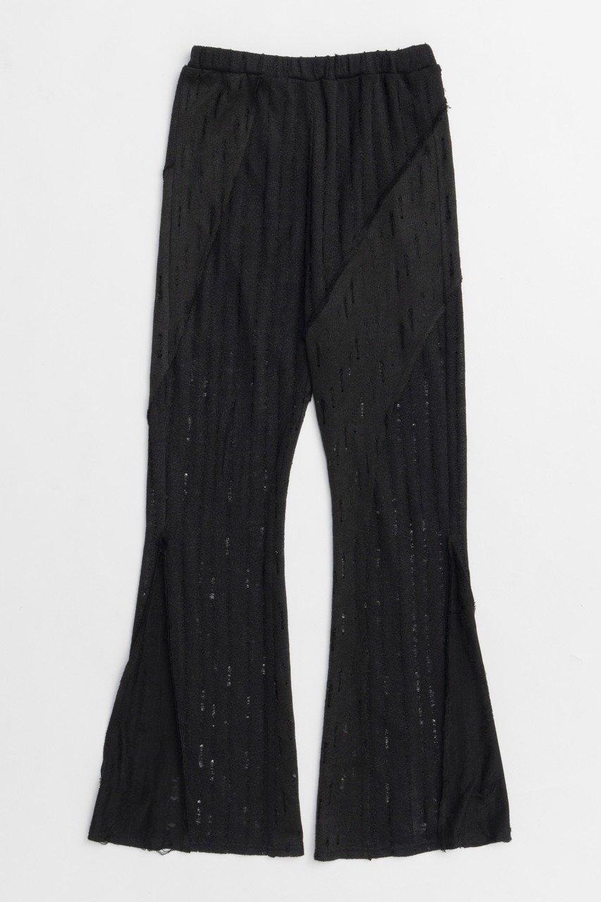 【メゾンスペシャル/MAISON SPECIAL】のMulti Fabric Easy Flare Pants/マルチファブリックイージーフレアパンツ 人気、トレンドファッション・服の通販 founy(ファニー) 　ファッション　Fashion　レディースファッション　WOMEN　パンツ　Pants　インナー　Inner　スリット　Slit　バランス　Balance　フィット　Fit　フレア　Flare　メッシュ　Mesh　夏　Summer　NEW・新作・新着・新入荷　New Arrivals　 other-1|ID: prp329100004565394 ipo3291000000032286965