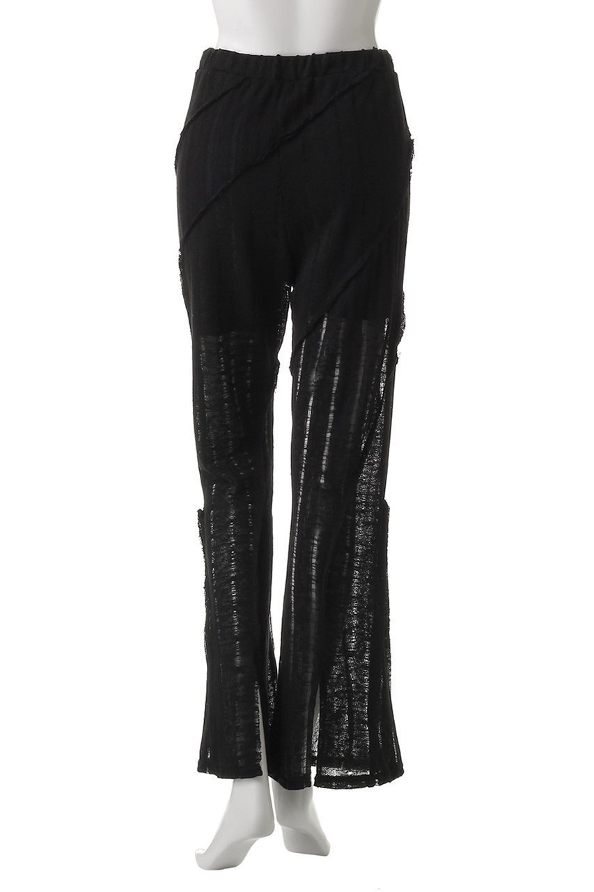 【メゾンスペシャル/MAISON SPECIAL】のMulti Fabric Easy Flare Pants/マルチファブリックイージーフレアパンツ 人気、トレンドファッション・服の通販 founy(ファニー) 　ファッション　Fashion　レディースファッション　Fashion for Women　パンツ　Pants & Trousers　インナー　Innerwear　スリット　Slit, Slit Detail　バランス　Balance, Style Balance　フィット　Fit, Slim Fit　フレア　Flare, Flared　メッシュ　Mesh, Net Fabric　夏　Summer　other-4|ID: prp329100004565394 ipo3291000000035068712