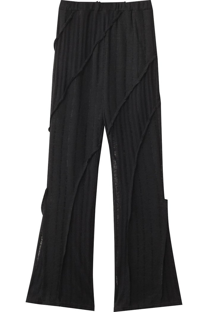 【メゾンスペシャル/MAISON SPECIAL】のMulti Fabric Easy Flare Pants/マルチファブリックイージーフレアパンツ インテリア・キッズ・メンズ・レディースファッション・服の通販 founy(ファニー) https://founy.com/ ファッション Fashion レディースファッション Fashion for Women パンツ Pants & Trousers インナー Innerwear スリット Slit, Slit Detail バランス Balance, Style Balance フィット Fit, Slim Fit フレア Flare, Flared メッシュ Mesh, Net Fabric 夏 Summer |ID: prp329100004565394 ipo3291000000035782048