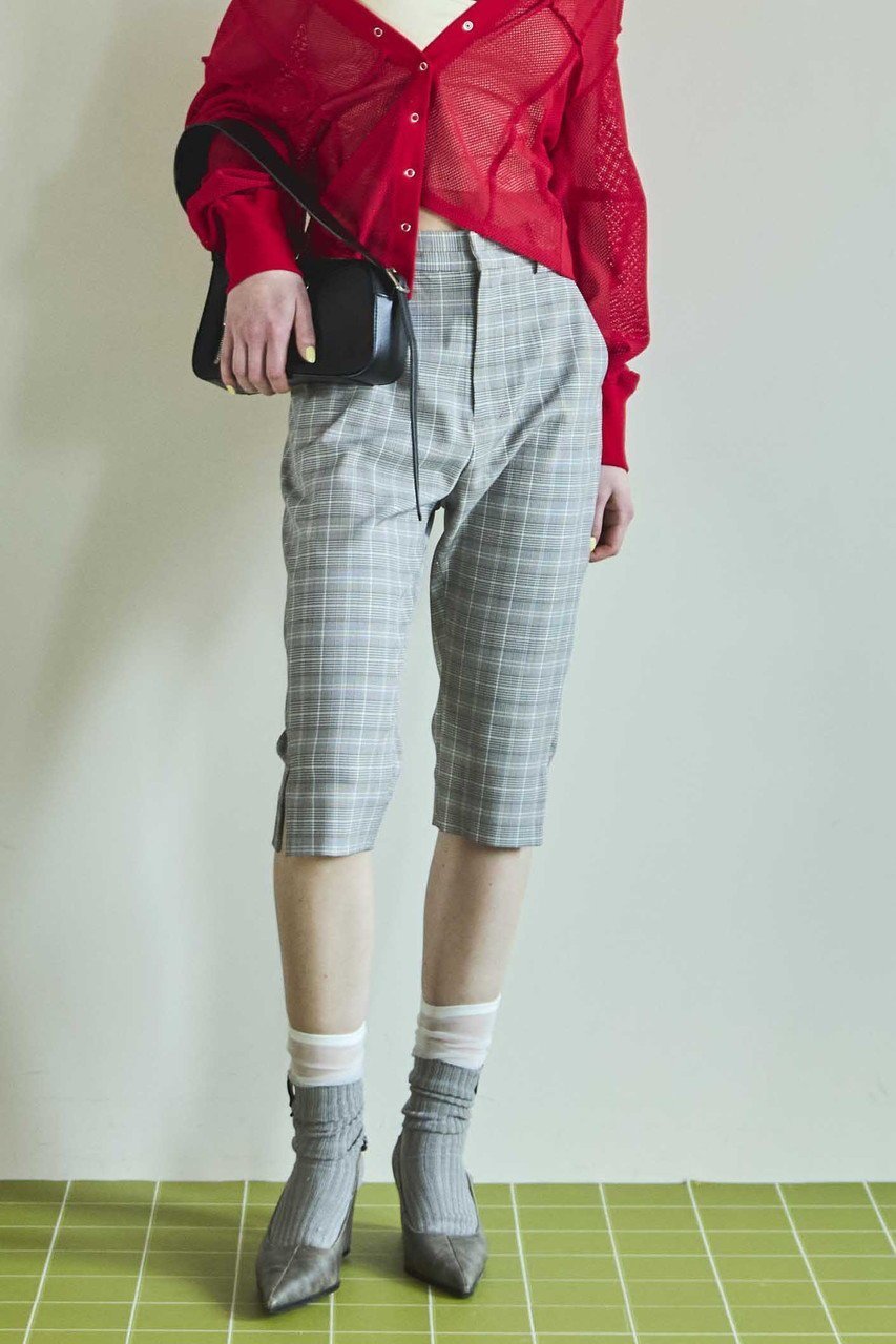 【メゾンスペシャル/MAISON SPECIAL】のSabrina Pants/サブリナパンツ 人気、トレンドファッション・服の通販 founy(ファニー) 　ファッション　Fashion　レディースファッション　WOMEN　パンツ　Pants　エレガント 上品　Elegant　オケージョン　Occasion　ガーリー　Girly　キャップ　Cap　コンパクト　Compact　スカーフ　Scarf　ストレッチ　Stretch　スリーブ　Sleeve　チェック　Check　トレンド　Trend　フレンチ　French　レース　Race　おすすめ　Recommend　NEW・新作・新着・新入荷　New Arrivals　other-8|ID: prp329100004565396 ipo3291000000032286993