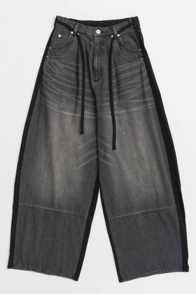 【メゾンスペシャル/MAISON SPECIAL】のCut Docking Curve Denim Pants/カットドッキングカーブデニム 人気、トレンドファッション・服の通販 founy(ファニー) ファッション Fashion レディースファッション WOMEN パンツ Pants デニムパンツ Denim Pants カットソー Cut And Sew デニム Denim ドッキング Docking NEW・新作・新着・新入荷 New Arrivals |ID:prp329100004565399
