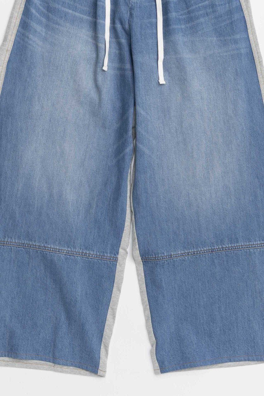 【メゾンスペシャル/MAISON SPECIAL】のCut Docking Curve Denim Pants/カットドッキングカーブデニム 人気、トレンドファッション・服の通販 founy(ファニー) 　ファッション　Fashion　レディースファッション　WOMEN　パンツ　Pants　デニムパンツ　Denim Pants　カットソー　Cut And Sew　デニム　Denim　ドッキング　Docking　NEW・新作・新着・新入荷　New Arrivals　other-3|ID: prp329100004565399 ipo3291000000032287003