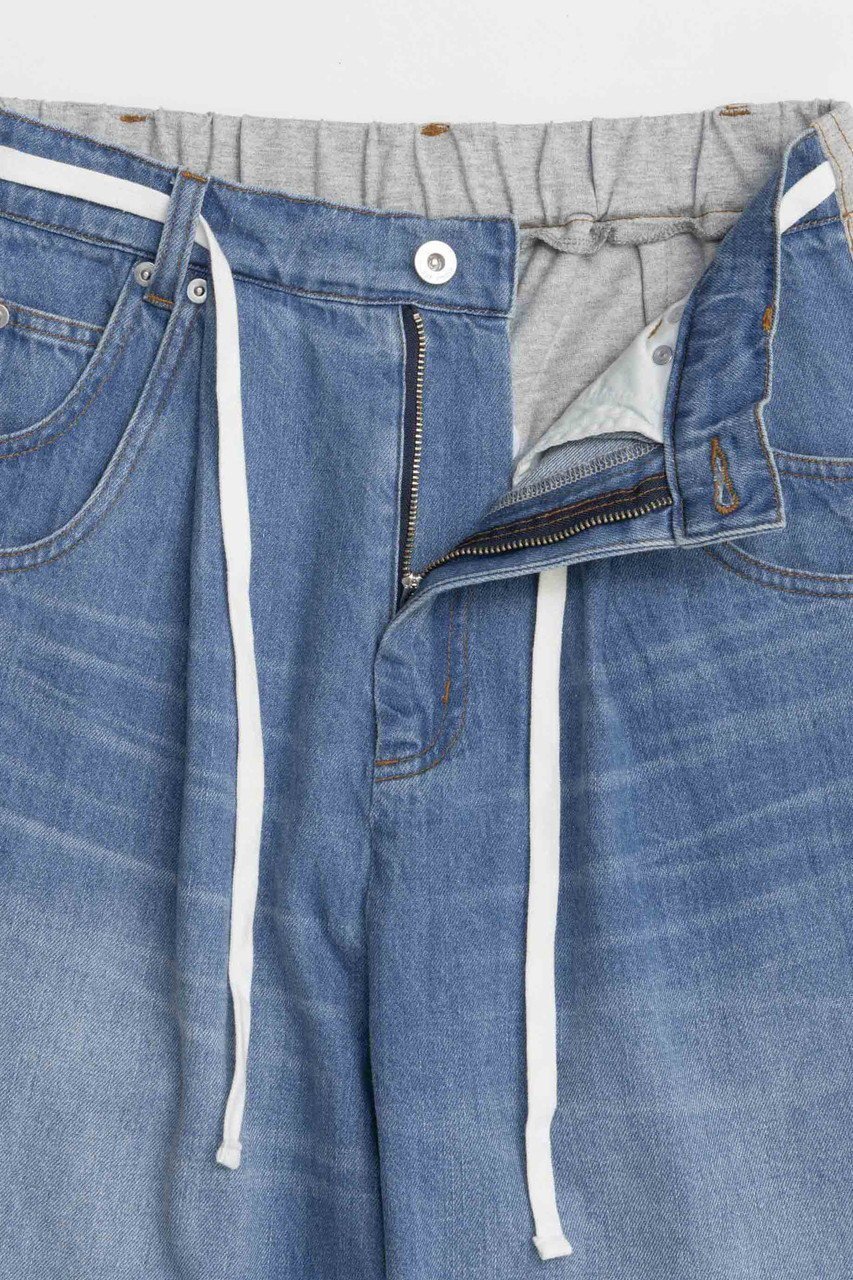 【メゾンスペシャル/MAISON SPECIAL】のCut Docking Curve Denim Pants/カットドッキングカーブデニム 人気、トレンドファッション・服の通販 founy(ファニー) 　ファッション　Fashion　レディースファッション　WOMEN　パンツ　Pants　デニムパンツ　Denim Pants　カットソー　Cut And Sew　デニム　Denim　ドッキング　Docking　NEW・新作・新着・新入荷　New Arrivals　other-4|ID: prp329100004565399 ipo3291000000032287004