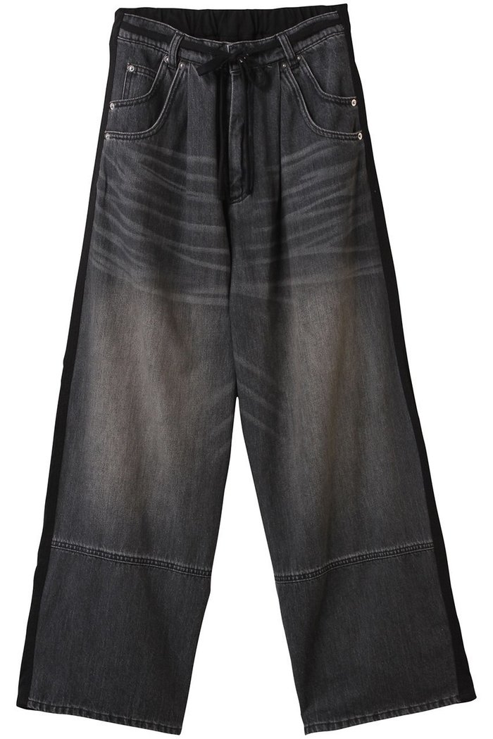 【メゾンスペシャル/MAISON SPECIAL】のCut Docking Curve Denim Pants/カットドッキングカーブデニム インテリア・キッズ・メンズ・レディースファッション・服の通販 founy(ファニー) https://founy.com/ ファッション Fashion レディースファッション Fashion for Women パンツ Pants & Trousers デニムパンツ・ジーンズ・美脚デニム Denim Jeans & Pants カットソー Cut and Sewn Top デニム Denim, Jeans Material ドッキング Docking, Mixed Material |ID: prp329100004565399 ipo3291000000035450796