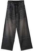 【メゾンスペシャル/MAISON SPECIAL】のCut Docking Curve Denim Pants/カットドッキングカーブデニム BLK(ブラック)|ID: prp329100004565399 ipo3291000000035450797