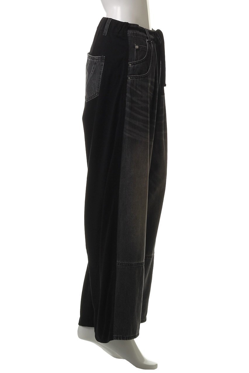 【メゾンスペシャル/MAISON SPECIAL】のCut Docking Curve Denim Pants/カットドッキングカーブデニム 人気、トレンドファッション・服の通販 founy(ファニー) 　ファッション　Fashion　レディースファッション　Fashion for Women　パンツ　Pants & Trousers　デニムパンツ・ジーンズ・美脚デニム　Denim Jeans & Pants　カットソー　Cut and Sewn Top　デニム　Denim, Jeans Material　ドッキング　Docking, Mixed Material　other-3|ID: prp329100004565399 ipo3291000000035627317