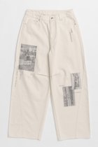 【メゾンスペシャル/MAISON SPECIAL】のLow Waist Photo Print Denim Pants/ローウエストフォトプリントデニム WHT(ホワイト)|ID: prp329100004565401 ipo3291000000032287016