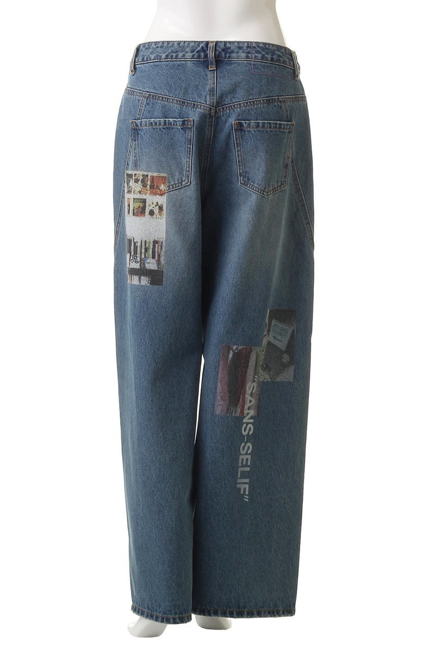 【メゾンスペシャル/MAISON SPECIAL】のLow Waist Photo Print Denim Pants/ローウエストフォトプリントデニム 人気、トレンドファッション・服の通販 founy(ファニー) 　ファッション　Fashion　レディースファッション　Fashion for Women　パンツ　Pants & Trousers　デニムパンツ・ジーンズ・美脚デニム　Denim Jeans & Pants　コンパクト　Compact, Small Size　シンプル　Simple, Minimal　デニム　Denim, Jeans Material　トレンド　Trend, Trending Now　プリント　Print, Printed Pattern　おすすめ　Recommended / Our Picks　other-4|ID: prp329100004565401 ipo3291000000035764321