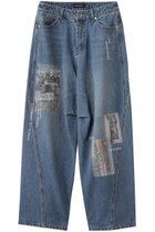 【メゾンスペシャル/MAISON SPECIAL】のLow Waist Photo Print Denim Pants/ローウエストフォトプリントデニム BLU(ブルー)|ID: prp329100004565401 ipo3291000000036741297