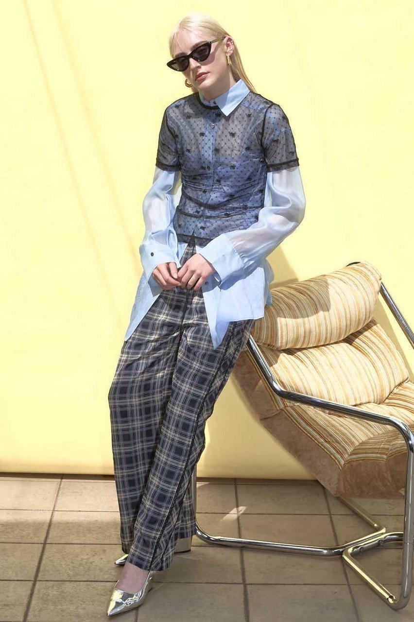【メゾンスペシャル/MAISON SPECIAL】のSide Pico Lace Sheer Plaid Pants/サイドピコレースシアーチェックパンツ 人気、トレンドファッション・服の通販 founy(ファニー) 　ファッション　Fashion　レディースファッション　WOMEN　パンツ　Pants　ガーリー　Girly　キャップ　Cap　シアー　Sheer　スニーカー　Sneakers　セットアップ　Set Up　チェック　Check　リラックス　Relax　レース　Race　ワイド　Wide　おすすめ　Recommend　夏　Summer　NEW・新作・新着・新入荷　New Arrivals　other-2|ID: prp329100004565402 ipo3291000000032287032