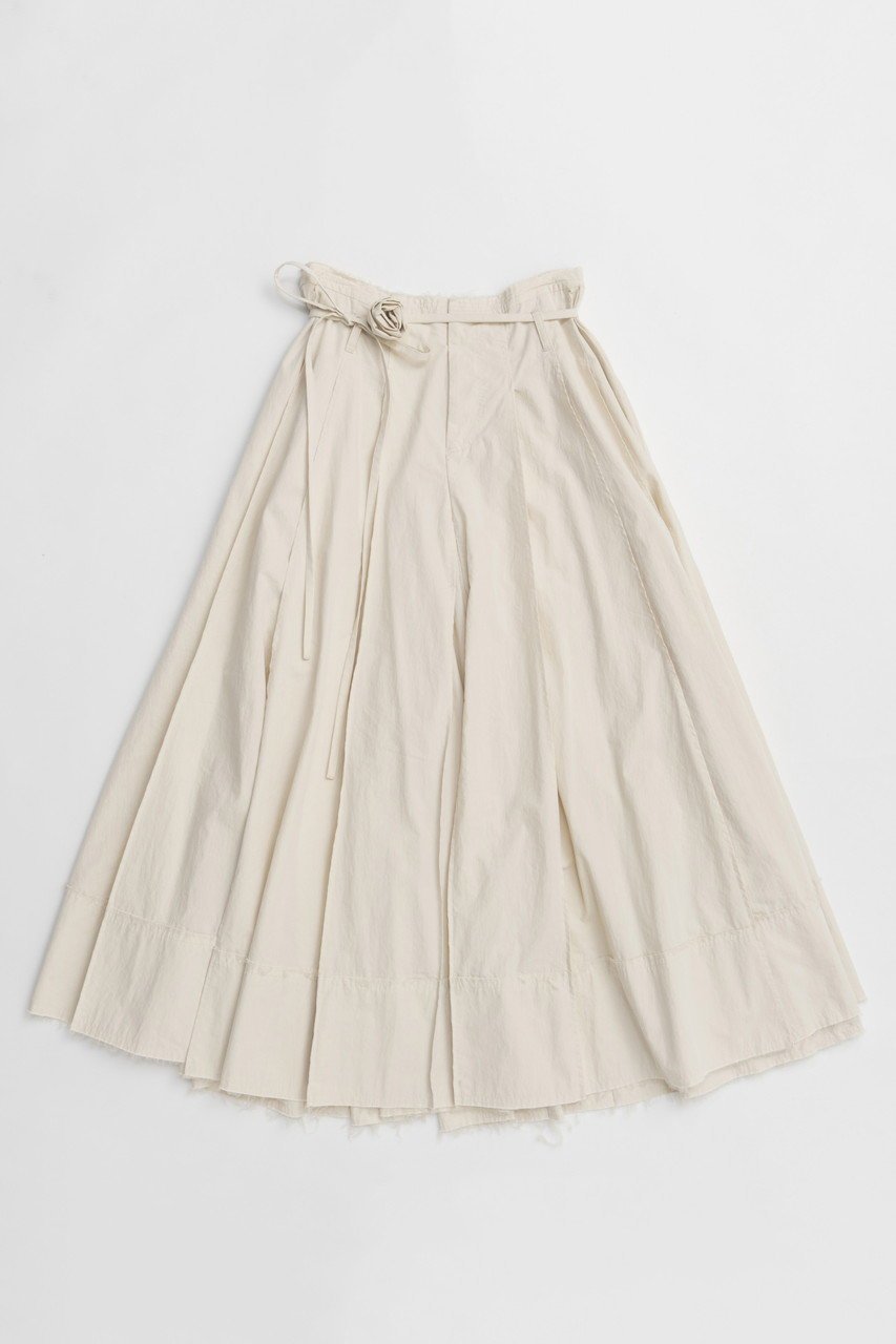【メゾンスペシャル/MAISON SPECIAL】のPleated Cotton Pants/コットンプリーツパンツ インテリア・キッズ・メンズ・レディースファッション・服の通販 founy(ファニー) 　ファッション　Fashion　レディースファッション　WOMEN　パンツ　Pants　シンプル　Simple　スリット　Slit　タンク　Tank　モチーフ　Motif　ワイド　Wide　ワッシャー　Washer　おすすめ　Recommend　夏　Summer　NEW・新作・新着・新入荷　New Arrivals　O.WHT(オフホワイト)|ID: prp329100004565403 ipo3291000000032287038