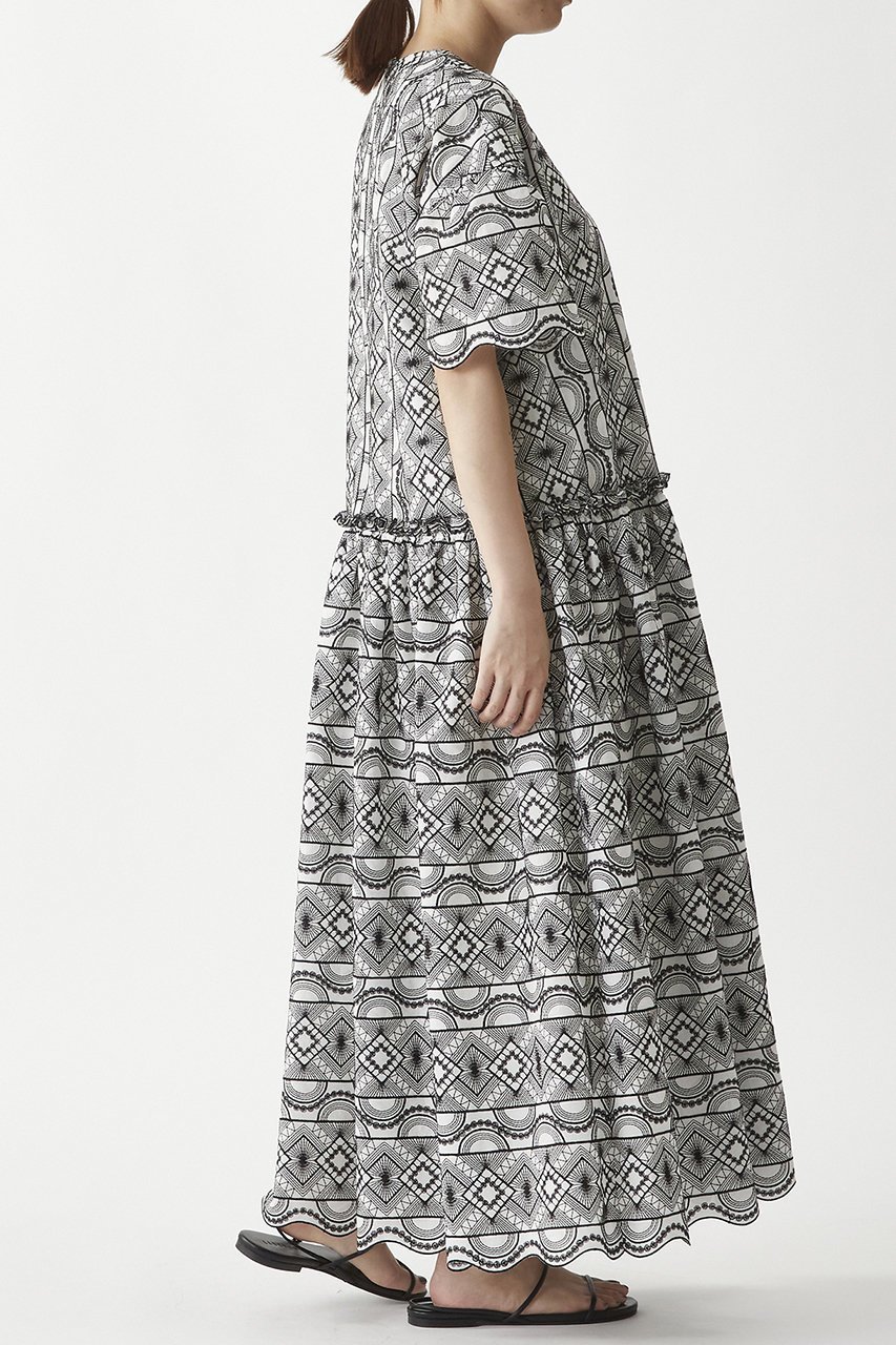 【プルミエ アロンディスモン/1er Arrondissement】のジオメトリックエンブロイダリーワンピース 人気、トレンドファッション・服の通販 founy(ファニー) ファッション Fashion レディースファッション Fashion for Women ワンピース Dresses チュニック Tunic Tops & Dresses エンブロイダリー Embroidery Design ギャザー Gathered, Ruffled サマー Summer, Summer Style スカラップ Scallop, Scalloped Edge チュニック Tunic, Long Top ドレス Dress, One-Piece レース Lace, Lace Fabric ロング Long, Long-Length 再入荷 Restock / Back in Stock 夏 Summer other-2|ID: prp329100004565406 ipo3291000000035378940