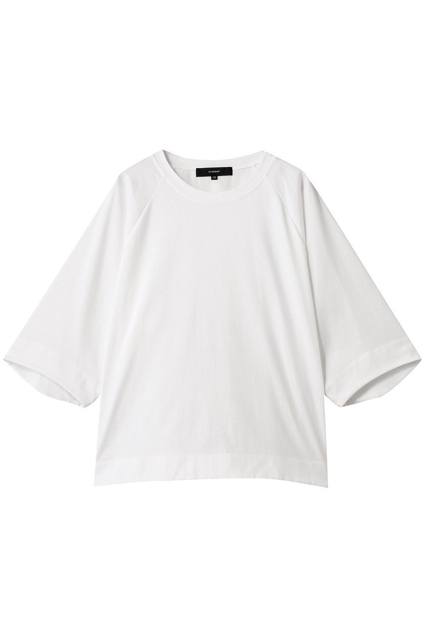 【フローレント/FLORENT】のコットン天竺 カットソー 人気、トレンドファッション・服の通販 founy(ファニー) 　ファッション　Fashion　レディースファッション　WOMEN　トップス・カットソー　Tops/Tshirt　シャツ/ブラウス　Shirts/Blouses　ロング / Tシャツ　T-Shirts　カットソー　Cut and Sewn　2025年　2025　カットソー　Cut And Sew　ショート　Short　シンプル　Simple　スリーブ　Sleeve　トレンド　Trend　ワイド　Wide　今季　This Season　定番　Standard　A/W・秋冬　Aw・Autumn/Winter・Fw・Fall-Winter　 other-1|ID: prp329100004565408 ipo3291000000032287082