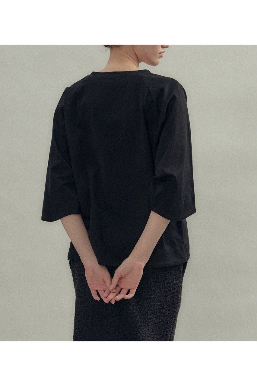 【フローレント/FLORENT】のコットン天竺 カットソー 人気、トレンドファッション・服の通販 founy(ファニー) 　ファッション　Fashion　レディースファッション　Fashion for Women　トップス・カットソー　Cut & Sew Tops　シャツ・ブラウス・オフィスカジュアル　Elegant Blouses & Button-Ups　ロングTシャツ・Tシャツ　Longline T-Shirts & Tees　カットソー・ベーシックTシャツ　Cut-and-Sewn Tops / Stretch Tees & Basics　2025年　2025　2025-2026秋冬・A/W　Autumn/Winter 2025–26 AW25–26　カットソー　Cut and Sewn Top　ショート　Short, Short Length　シンプル　Simple, Minimal　スリーブ　Sleeve, Long Sleeve / Short Sleeve　トレンド　Trend, Trending Now　ワイド　Wide, Wide Fit　今季　This Season, Current Season　定番　Standard, Basic Item　A/W・秋冬　Autumn/Winter　other-8|ID: prp329100004565408 ipo3291000000032812040