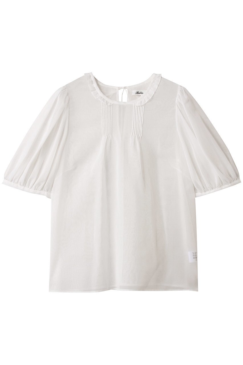 【ビリティス ディセッタン/Bilitis dix-sept ans】のオーガンディートップス 人気、トレンドファッション・服の通販 founy(ファニー) ファッション Fashion レディースファッション Fashion for Women トップス・カットソー Cut & Sew Tops シャツ・ブラウス・オフィスカジュアル Elegant Blouses & Button-Ups オーガンジー Organza Fabric ショート Short, Short Length スリーブ Sleeve, Long Sleeve / Short Sleeve トレンド Trend, Trending Now リボン Ribbon, Bow other-1|ID: prp329100004566695 ipo3291000000036083252