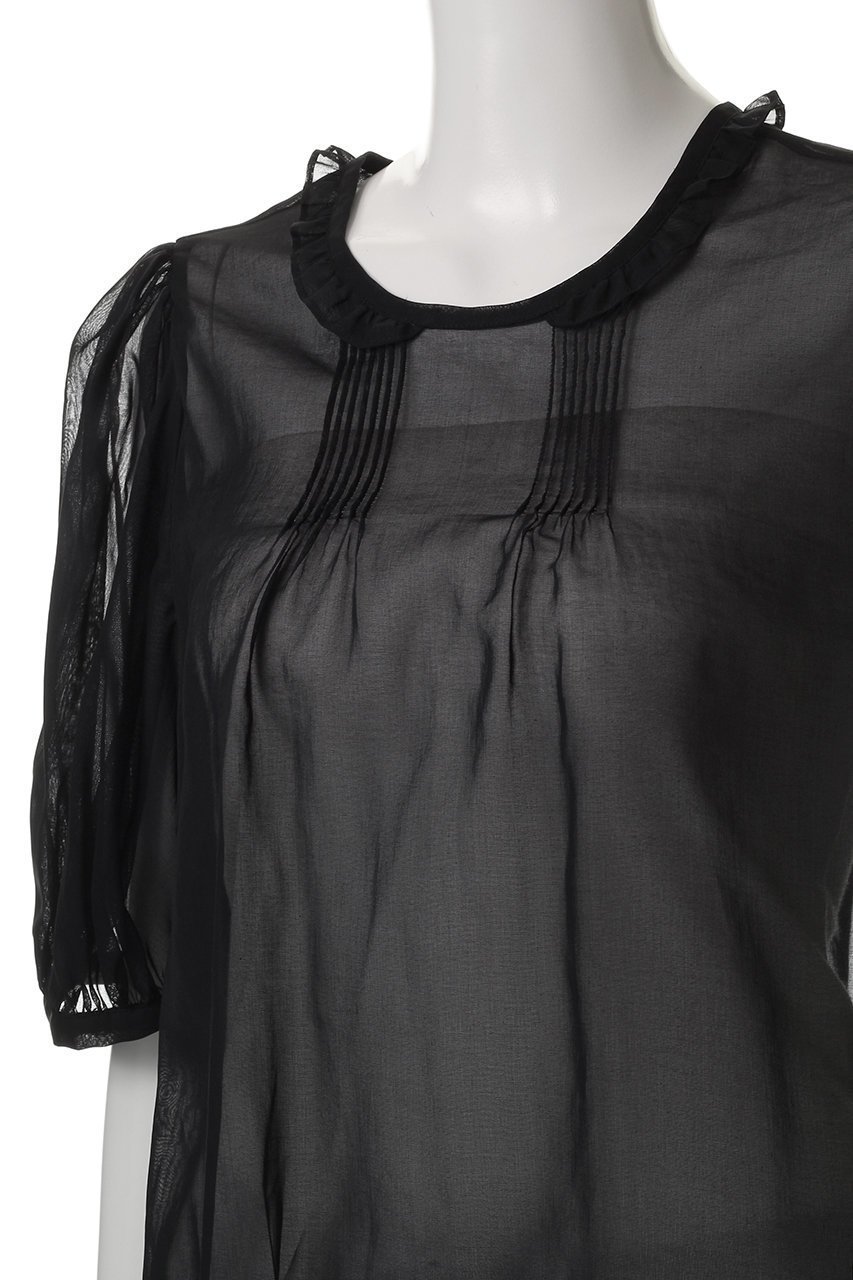 【ビリティス ディセッタン/Bilitis dix-sept ans】のオーガンディートップス 人気、トレンドファッション・服の通販 founy(ファニー) ファッション Fashion レディースファッション Fashion for Women トップス・カットソー Cut & Sew Tops シャツ・ブラウス・オフィスカジュアル Elegant Blouses & Button-Ups オーガンジー Organza Fabric ショート Short, Short Length スリーブ Sleeve, Long Sleeve / Short Sleeve トレンド Trend, Trending Now リボン Ribbon, Bow other-5|ID: prp329100004566695 ipo3291000000036083262