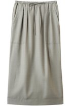 【エブール/ebure】のドライビエラ イージーロングスカート ライトグリーン|ID:prp329100004567702